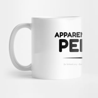 Apparently Normal Person - black text Mug